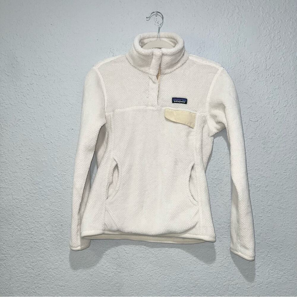 Patagonia Women's Re-Tool Snap-T® Pullover Small Creme